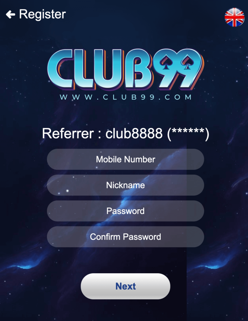 Club99 Login